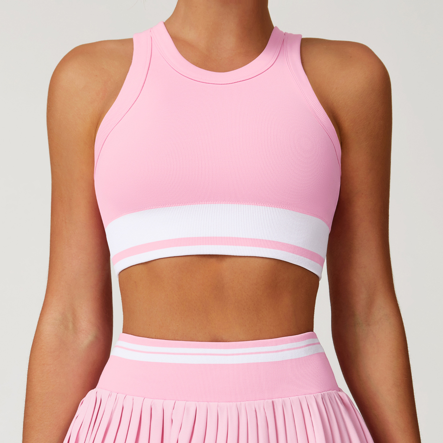 Bezszwowa sportowa kamizelka,  – Push Up Bra Padded recenzja i cena
